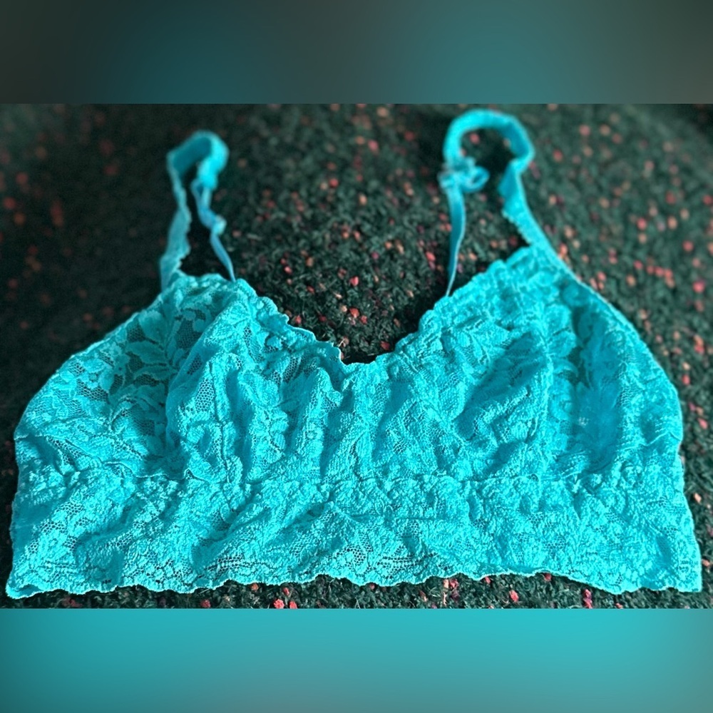 ‼️RARE‼️🎸HANKY PANKY🎸🔥NWT🔥Lace Bralette—S